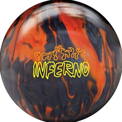 Vintage Inferno bowling ball photo