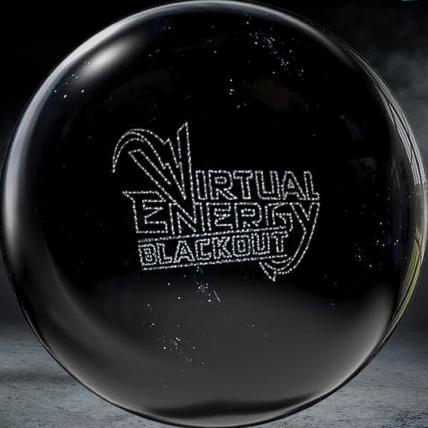 Virtual Energy Blackout bowling ball image