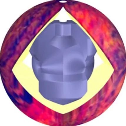 Brunswick Total Inferno core graphic