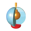 Inverted Fe2 core icon